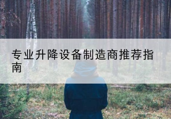 右玉电动剪叉升降平台厂家-专业升降设备制造商推荐指南